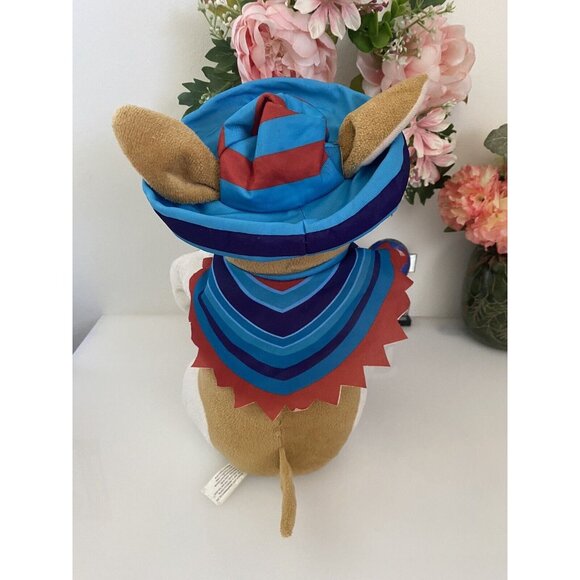 Animated Musical Mariachi Chihuahua Plush Puppy Dog Plays Macarena Works Tested - Picture 6 of 16